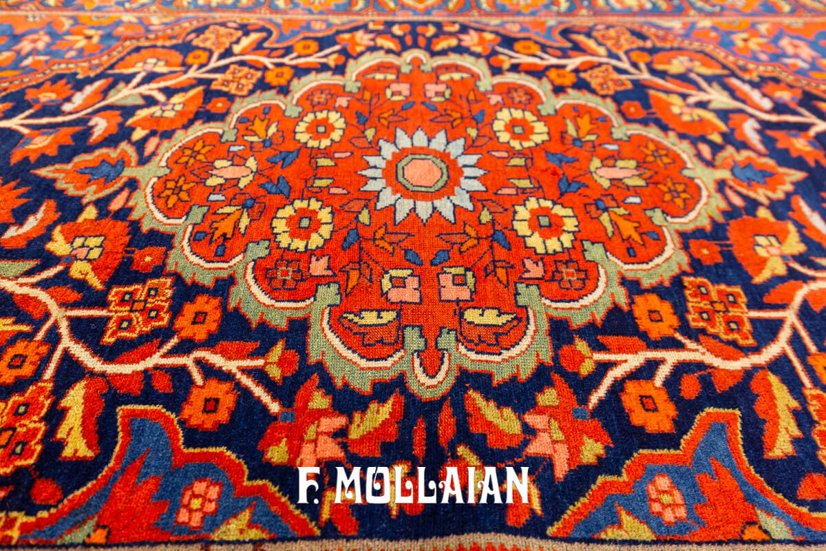 Antique Rug Mishan Dark Field n°:320165